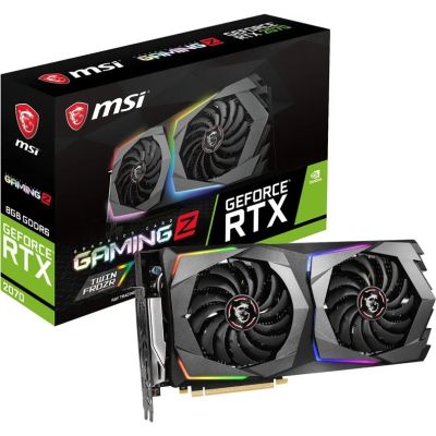 Лот: 17805193. Фото: 1. MSI GeForce RTX 2070 Gaming Z. Видеокарты
