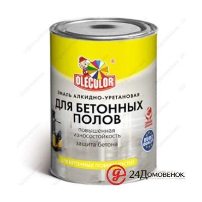 Лот: 12538516. Фото: 1. Краска Olecolor ДЛЯ БЕТОННЫХ ПОЛОВ... Другое (для дачи, дома, огорода, бани, парка)