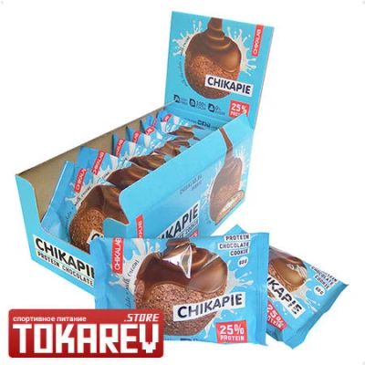 Лот: 14415972. Фото: 1. Протеиновое печенье Chikalab Chikapie... Спортивное питание, витамины