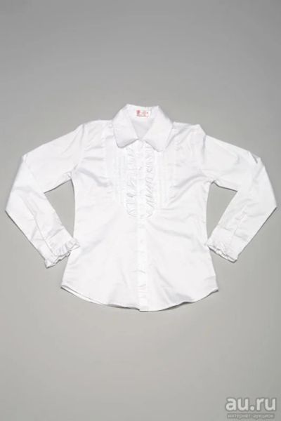 Лот: 16331023. Фото: 1. Новая с этикеткой белая блузка... Школьная форма