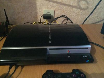 Лот: 4500046. Фото: 1. PS3 c играми + 2 геймпада, не... Игровые приставки, консоли
