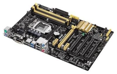 Лот: 4653917. Фото: 1. Мат.плата S1150 B85 Asus B85-PLUS... Материнские платы