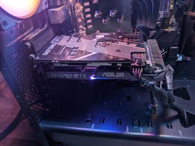 Лот: 19108806. Фото: 1. ASUS Dual GeForce RTX 3060 Ti... Видеокарты
