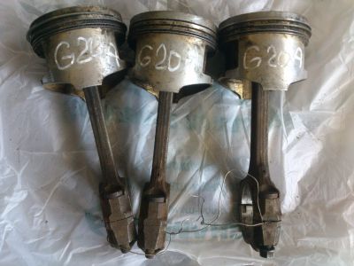 Лот: 11878716. Фото: 1. Поршень с шатуном G20A Honda Ascot... Двигатель и элементы двигателя