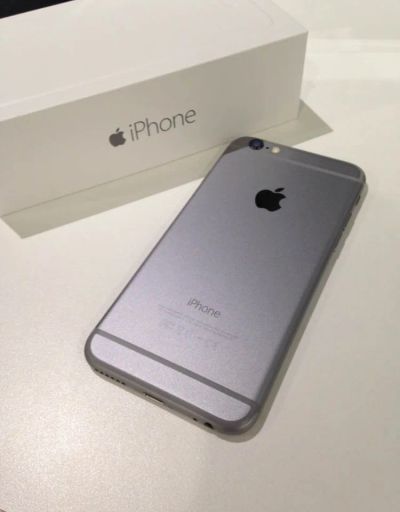 Лот: 8713831. Фото: 1. iPhone 6 16gb отличное состояние... Смартфоны