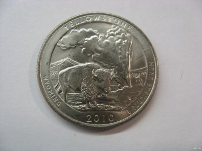 Лот: 18360524. Фото: 1. США, 25 центов 2010 года. парк... Америка