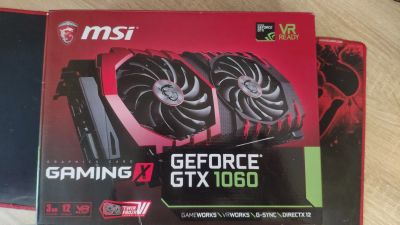 Лот: 19903694. Фото: 1. Видеокарта Msi gaming x 1060 3gb. Видеокарты