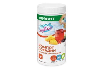 Лот: 24771269. Фото: 1. Худеем за неделю компот Похудин... Лекарства