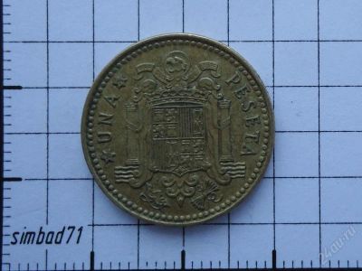 Лот: 1406404. Фото: 1. 1 песета Испания 1975(76)г. Европа