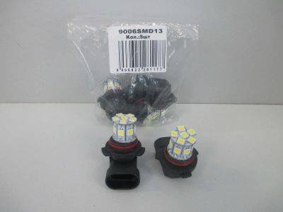 Лот: 11008986. Фото: 1. Лампа светодиодная 9006 13SMD... Оптика и освещение