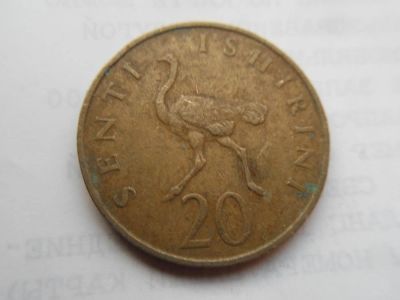 Лот: 10998655. Фото: 1. Танзания 20 центов 1981. Африка