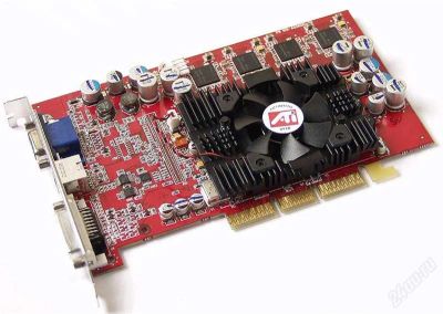 Лот: 1144962. Фото: 1. ATI Radeon 9700PRO (128Mb) + VF-700... Видеокарты