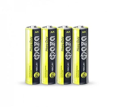 Лот: 9166049. Фото: 1. Батарейки R6 AA Heavy Duty Shrink-4... Батарейки, аккумуляторы, элементы питания
