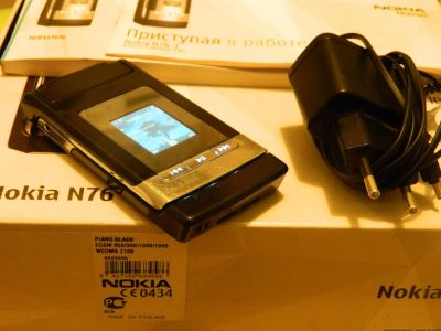 Лот: 3592664. Фото: 1. Nokia N76 оригинал (B хорошем... Смартфоны