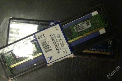 Лот: 977573. Фото: 1. 2х1Gb DDR3 DIMM. Оперативная память