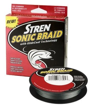 Лот: 13029133. Фото: 1. Леска плетеная STREN "Sonic" 0... Леска, блесны, крючки, мормышки