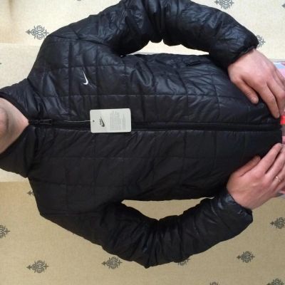 Лот: 5282240. Фото: 1. Куртка мужская Nike двух сторонняя. Верхняя одежда