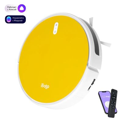 Лот: 24437598. Фото: 1. Робот-пылесос iBoto Smart Х420GW... Пылесосы, паровые швабры