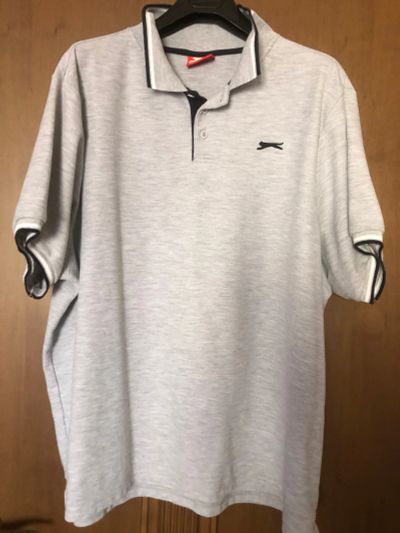 Лот: 19572575. Фото: 1. Поло большого размера бренда Slazenger. Футболки, поло