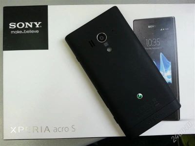 Лот: 2698913. Фото: 1. Sony Xperia acro S (LT26w) Куплен... Смартфоны