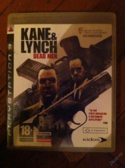 Лот: 5618271. Фото: 1. kane lynch dead men (ps3). Игры для консолей