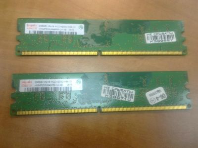 Лот: 8214605. Фото: 1. Оперативная память DDR2 2*256... Оперативная память