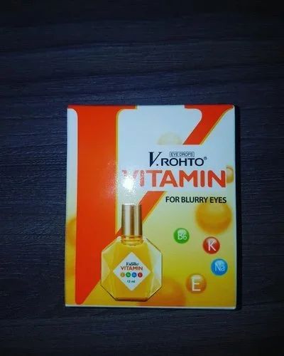 Лот: 9766865. Фото: 1. Капли для глаз V.rohto Vitamin. Аксессуары, средства по уходу