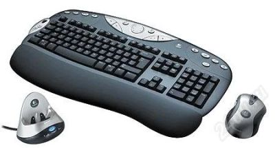 Лот: 1892695. Фото: 1. Шикарный Беспроводной набор Logitech... Клавиатуры и мыши