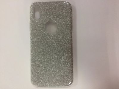 Лот: 13030079. Фото: 1. Чехол iPhone X/ XS Силикон Блестящий... Чехлы, бамперы