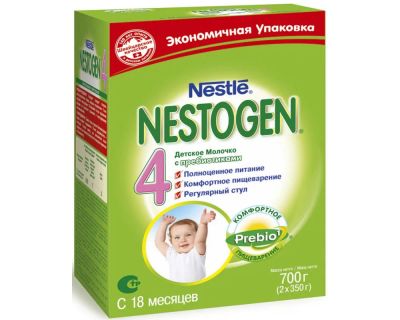 Лот: 11060089. Фото: 1. Nestogen 4. Детское питание