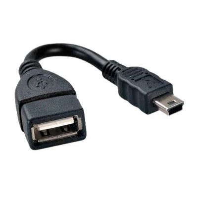 Лот: 2349347. Фото: 1. Mini USB Host OTG кабель. Дата-кабели, переходники