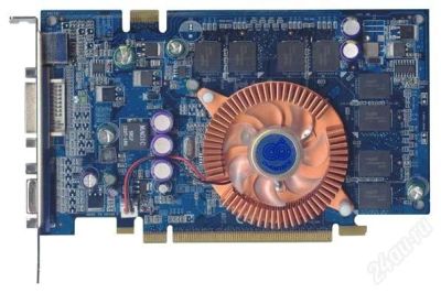 Лот: 830179. Фото: 1. Видеокарта PCI GForse 7600 256MB... Видеокарты