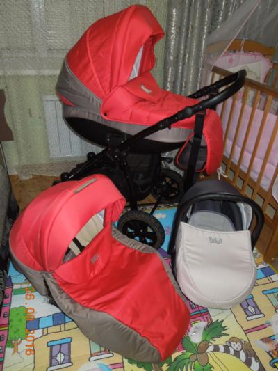 Лот: 8240810. Фото: 1. TUTIS Коляска 3 в 1 TAPU-TAPU. Коляски