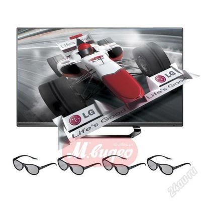 Лот: 2390838. Фото: 1. 3D LED-Телевизор LG 42 LM620T... Телевизоры