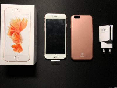 Лот: 11255452. Фото: 1. iPhone 6s Rose Gold 16Gb. Смартфоны
