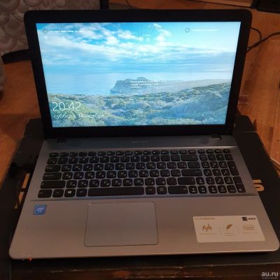 Лот: 16838745. Фото: 1. Ноутбук Asus D541N серебристый. Ноутбуки
