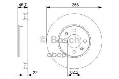 Лот: 14082072. Фото: 1. Диск тормозной Bosch арт. 0986479367. Другое (автозапчасти)