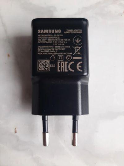 Лот: 19543660. Фото: 1. Зарядное устройство Samsung (2... Зарядные устройства, блоки питания, адаптеры сетевые для смартфонов