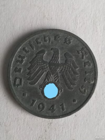 Лот: 13390921. Фото: 1. 1 рейх марка 1941. Германия и Австрия