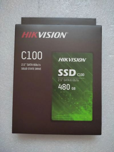 Лот: 20177473. Фото: 1. Новый SSD Hikvision C100 480Gb... SSD-накопители