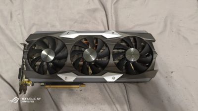 Лот: 19546349. Фото: 1. ZOTAC GeForce GTX 1080 Ti 1607Mhz... Видеокарты