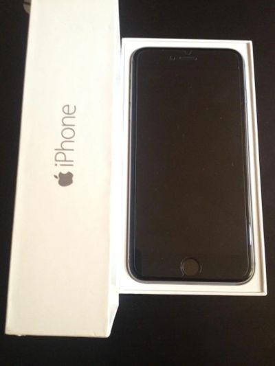 Лот: 7201219. Фото: 1. iPhone 6 Plus 16Gb черный. Смартфоны