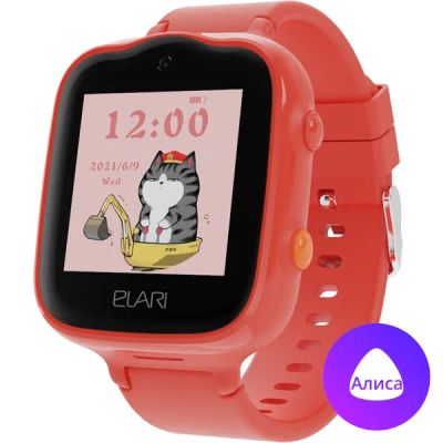 Лот: 22220925. Фото: 1. Часы-телефон ELARI детские KidPhone... Смарт-часы, фитнес-браслеты, аксессуары