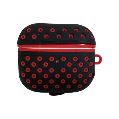 Лот: 25375086. Фото: 1. Чехол AirPods 3 Sport (черный-красный... Чехлы, бамперы
