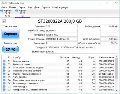 Лот: 11277552. Фото: 1. Жесткий диск IDE 200 GB Seagate... Жёсткие диски (HDD)