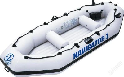Лот: 1027887. Фото: 1. Продам надувную лодку Navigator... Красноярск