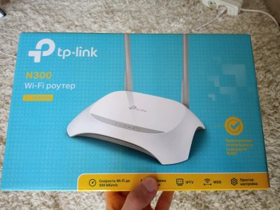 Лот: 16387143. Фото: 1. WiFI роутер tp link. Маршрутизаторы (роутеры)