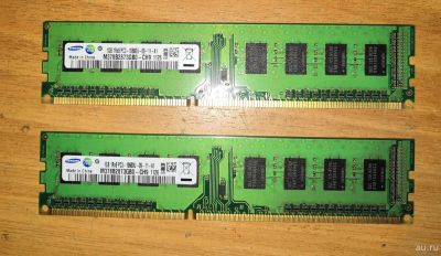 Лот: 17759407. Фото: 1. Samsung 1Gb ddr3 PC3-10600 в наличии... Оперативная память