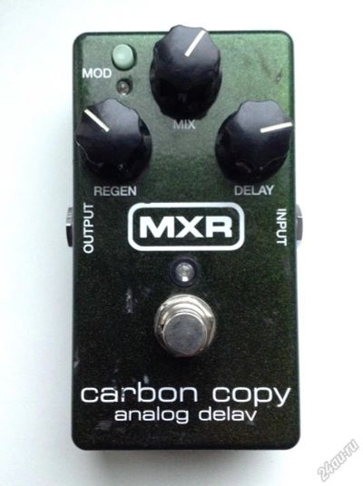 Лот: 5905404. Фото: 1. MXR carbon copy analog delay. Гитарные эффекты и комбоусилители