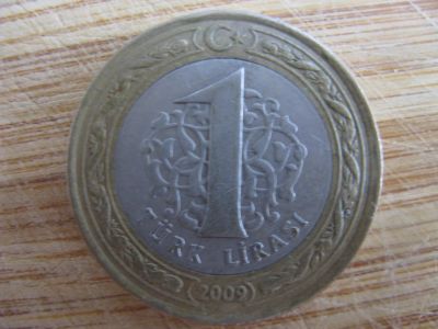 Лот: 21082253. Фото: 1. Монеты Азии. Турция 1 лира 2009... Ближний восток